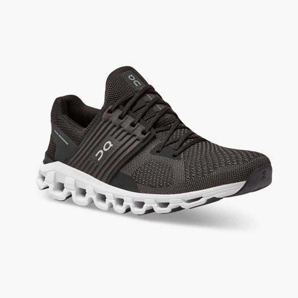 On Cloudswift Black Running Shoes